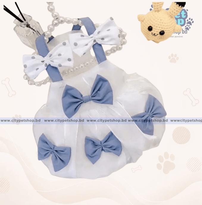 Cat &Dog Summer  Clothes Thin Small Fragrance Princess Dress